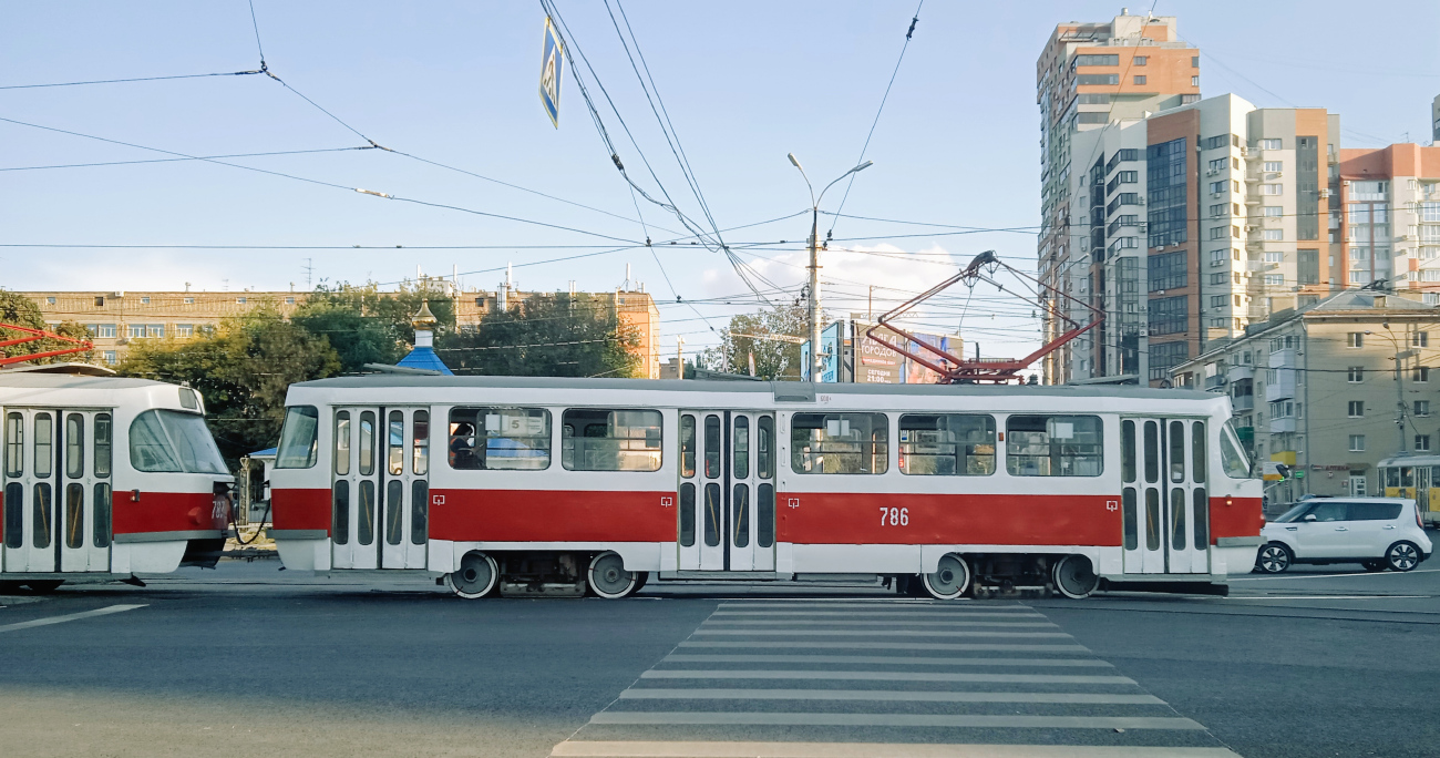 Самара, Tatra T3SU № 786