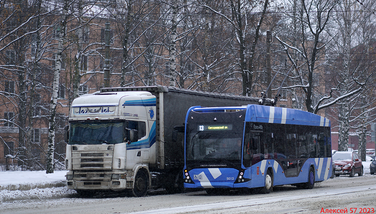 Санкт-Петербург, ВМЗ-5298.01 «Авангард» № 5012