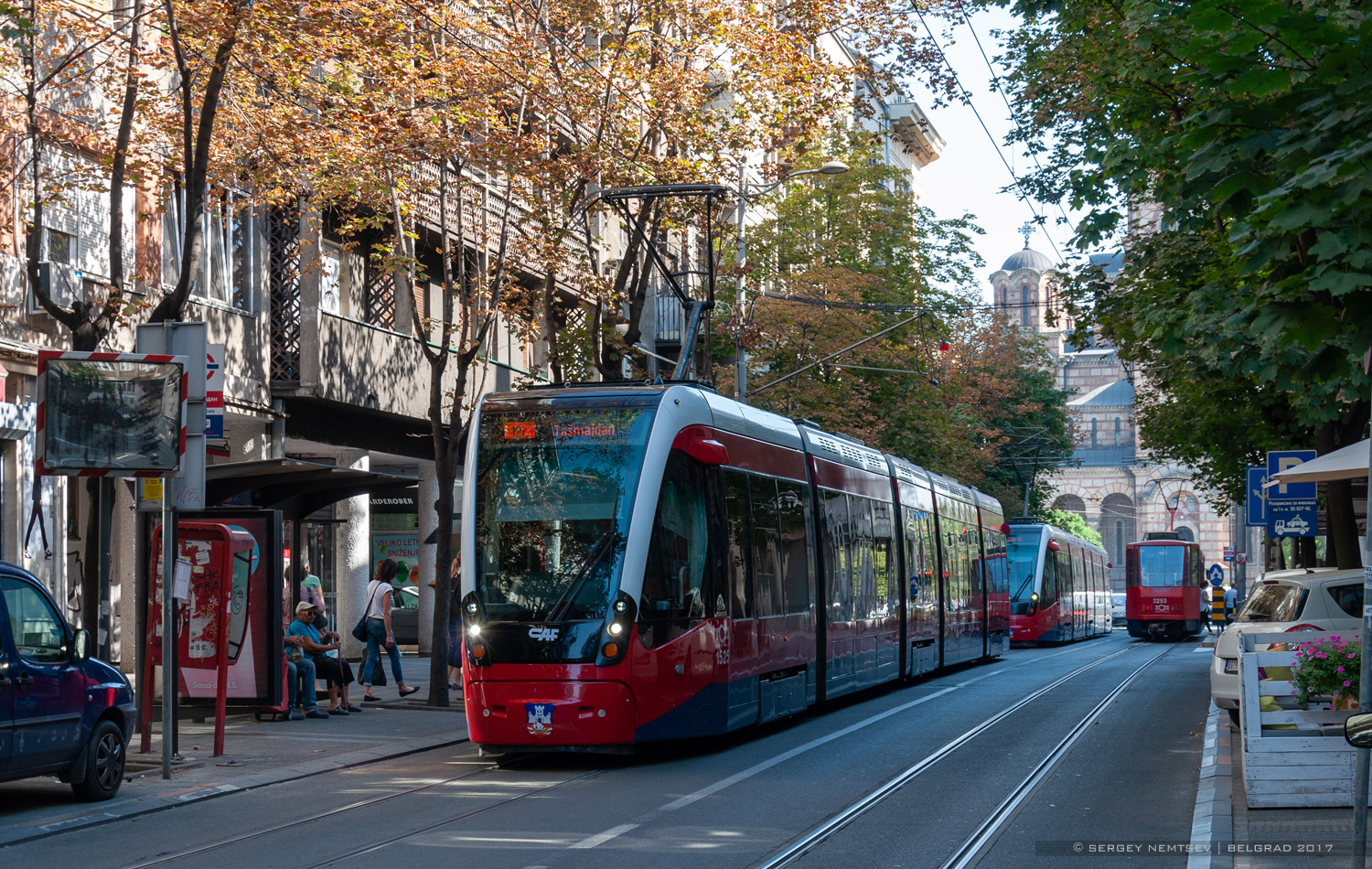 Белград, CAF Urbos 3 № 81525 (1525)