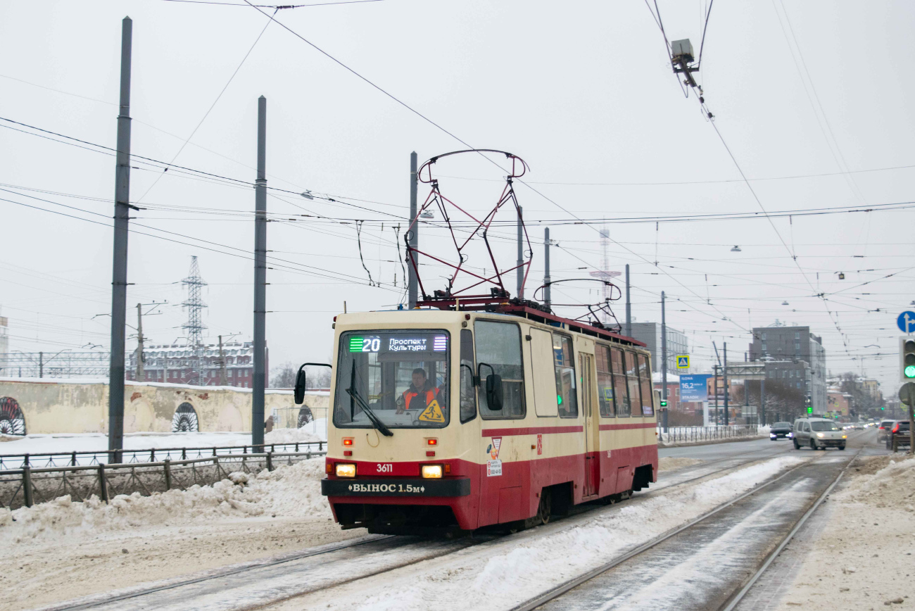 Санкт-Петербург, ТС-77 № 3611