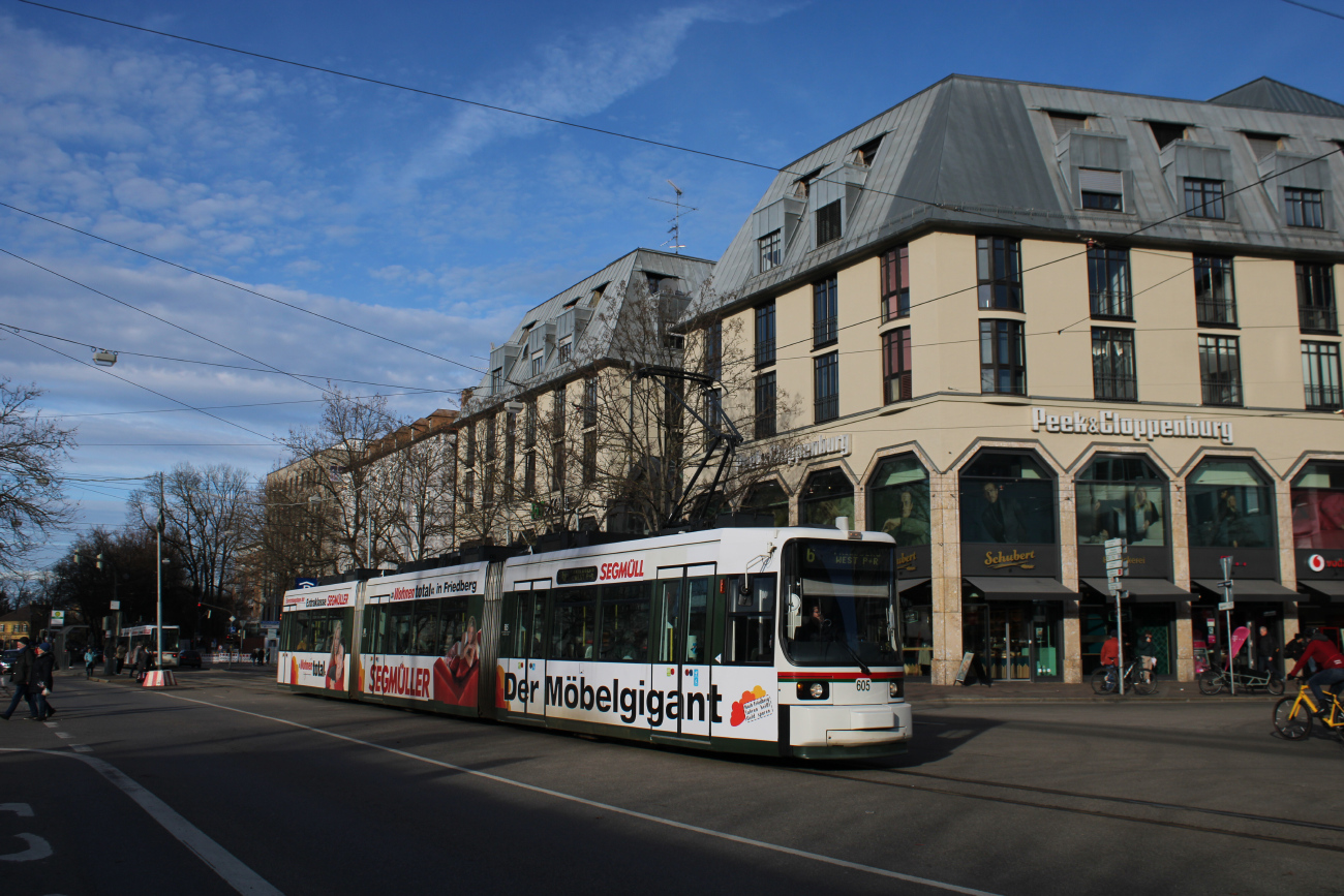 Аугсбург, Adtranz GT6M № 605