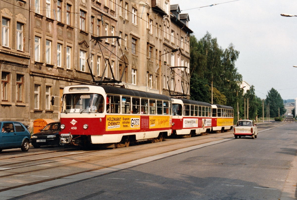 Хемниц, Tatra T3D № 459