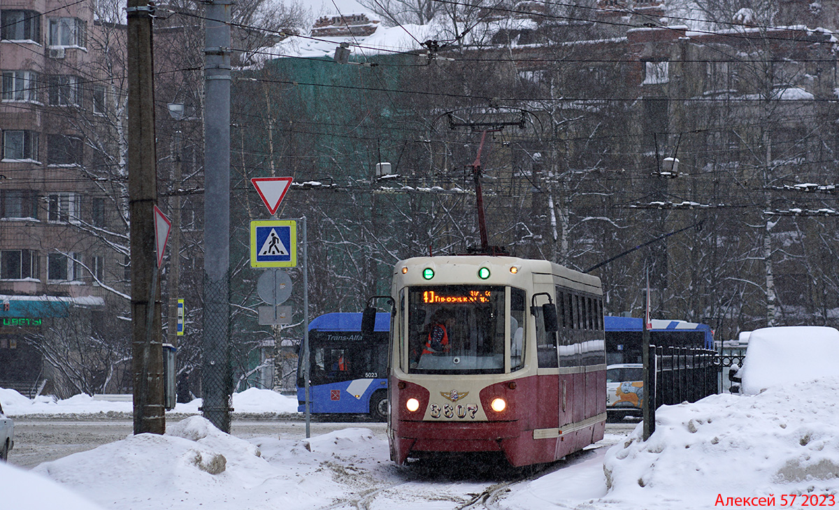 Санкт-Петербург, ЛМ-68М2 (мод. СПб ГЭТ) № 3607