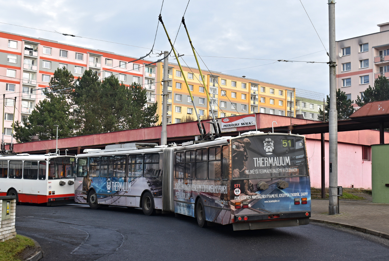 Усти-над-Лабем, Škoda 15Tr13/6M № 571