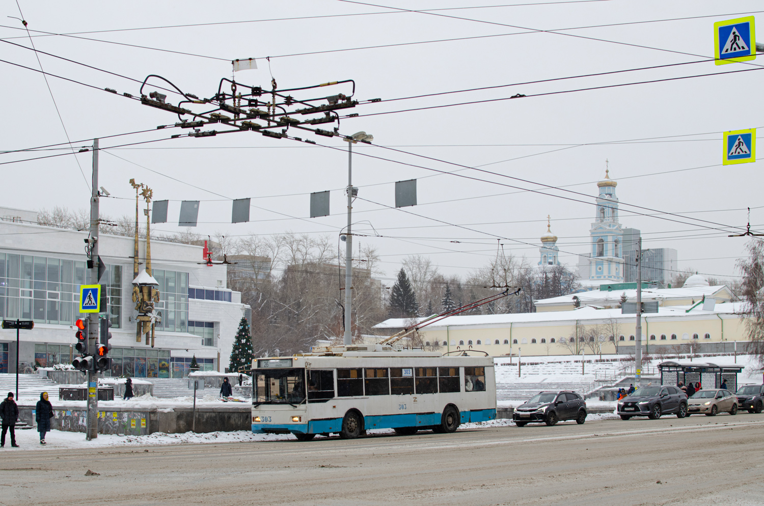 Екатеринбург, Тролза-5275.07 «Оптима» № 303 Екатеринбург, Тролза-5275.07 «Оптима» № 303