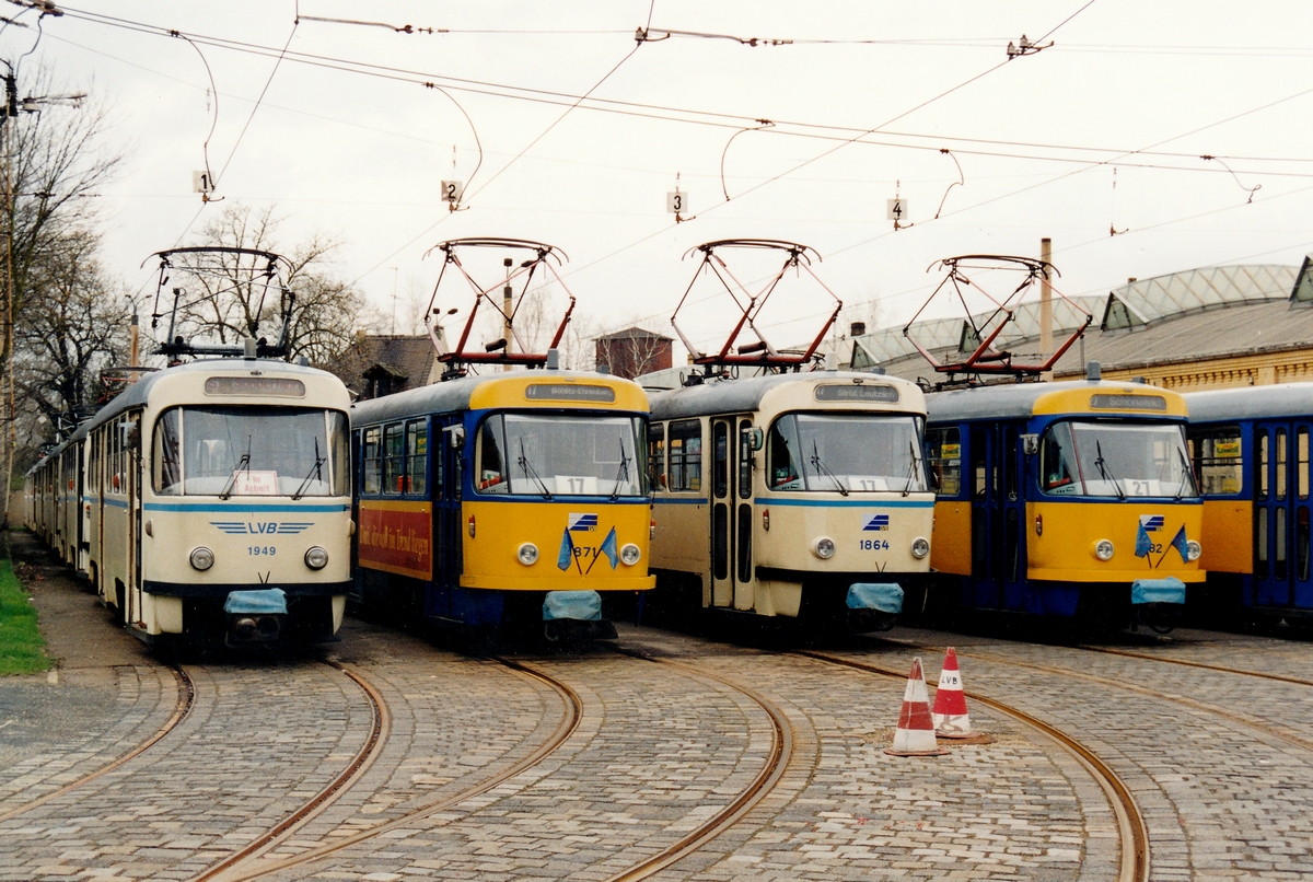 Лейпциг, Tatra T4D № 1949 Лейпциг, Tatra T4D № 1949
