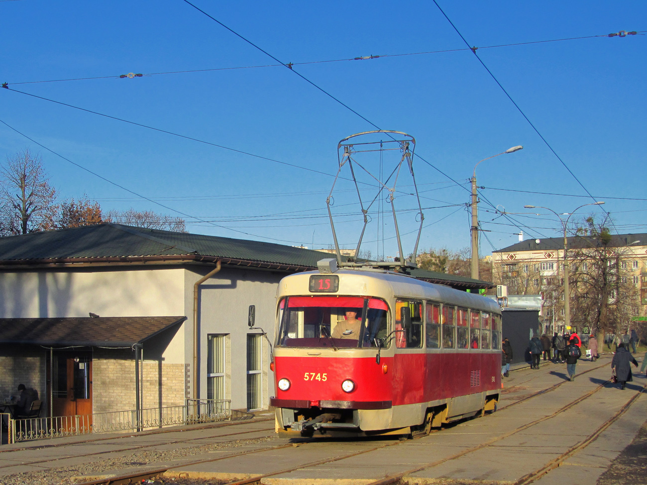 Киев, Tatra T3SU № 5745 Киев, Tatra T3SU № 5745