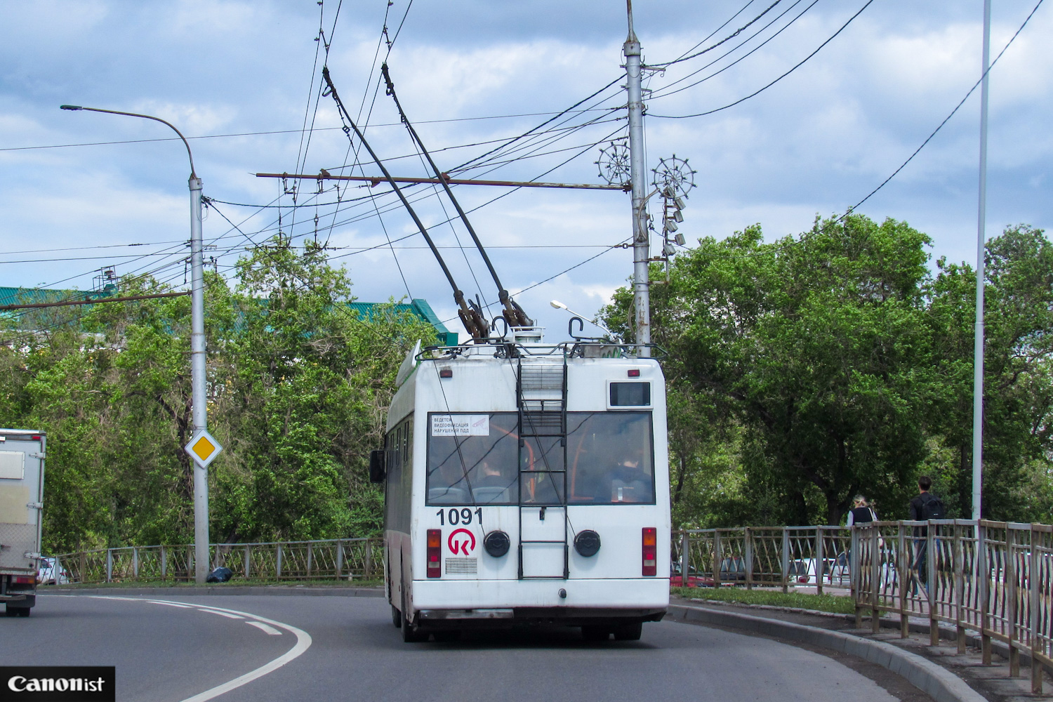 Красноярск, БКМ 321 № 1091