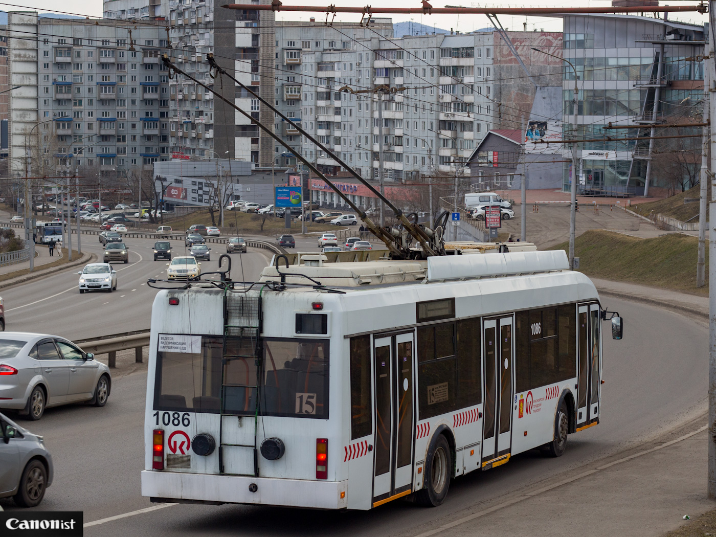 Красноярск, БКМ 321 № 1086