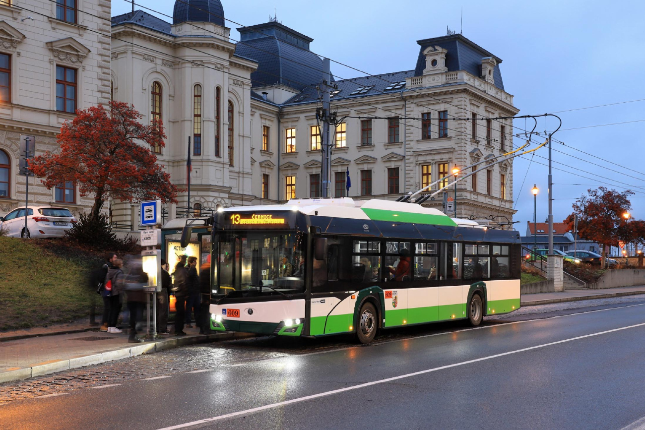 Plzeň, Škoda 26Tr Solaris IV Br. 609 Plzeň, Škoda 26Tr Solaris IV Br. 609