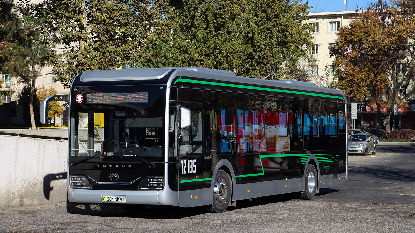 Ташкент, Yutong ZK6126BEVG № 12135