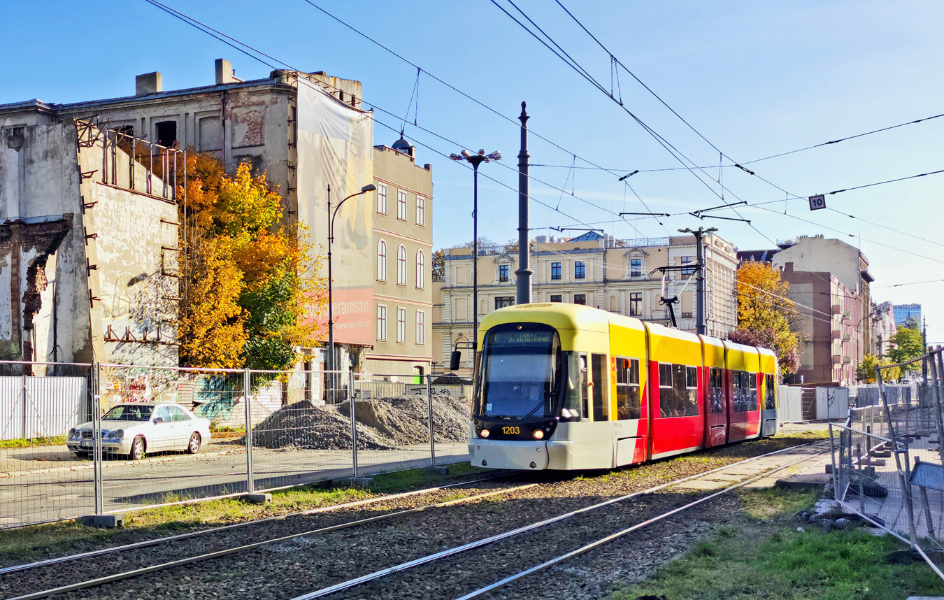 Łódź, Bombardier Cityrunner # 1203 Łódź, Bombardier Cityrunner # 1203