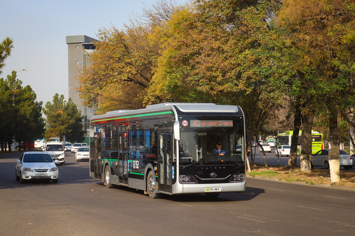 Tașkent, Yutong ZK6126BEVG Nr. 12152