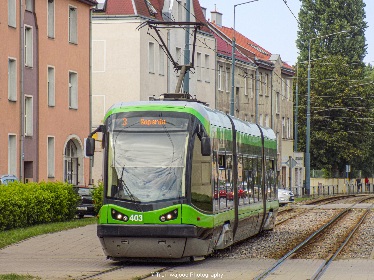 Эльблонг, PESA Tramicus 121N № 403