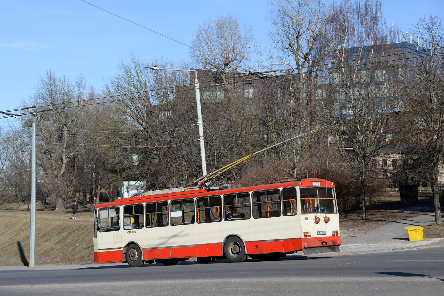 Vilnius, Škoda 14Tr89/6 č. 1558