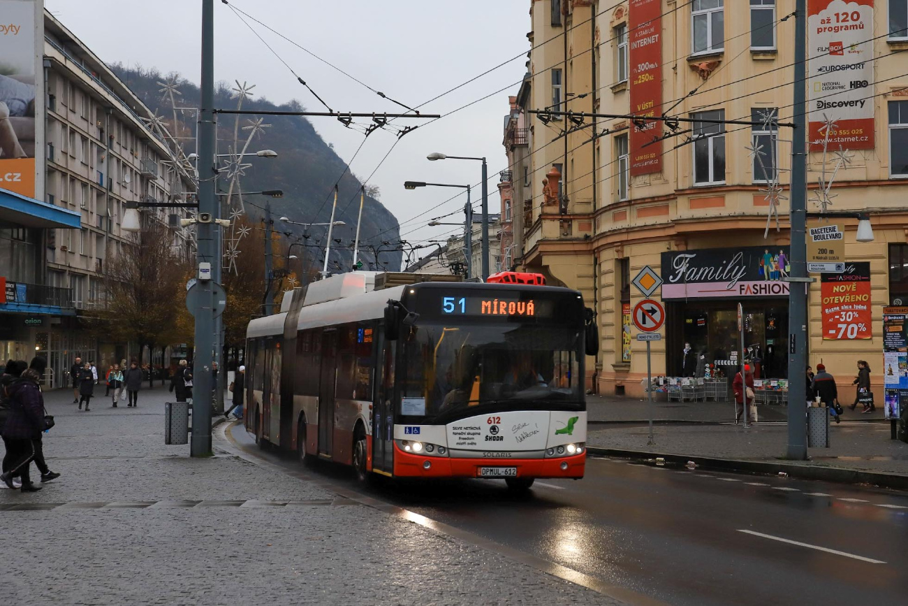 Ústí nad Labem, Škoda 27Tr Solaris III № 612