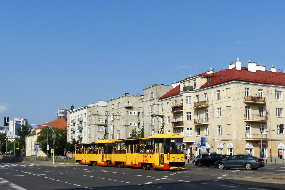 Варшава, Konstal 105Ne № 1394