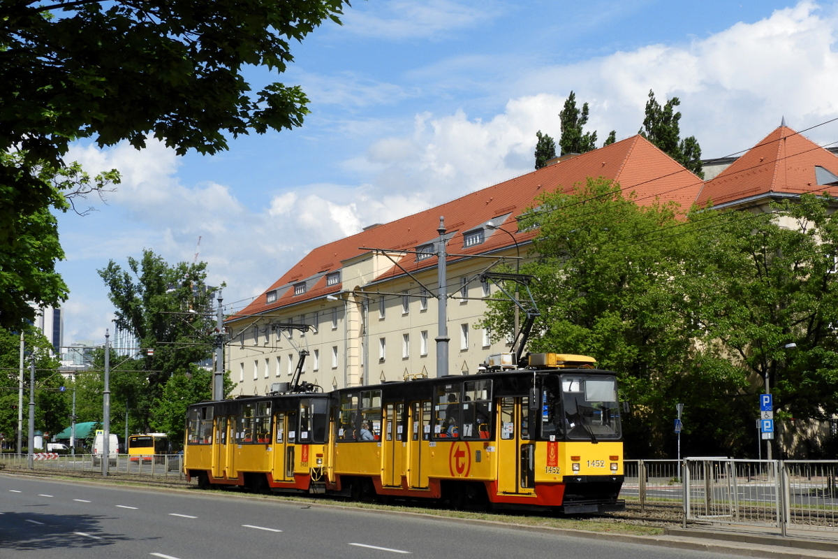 Варшава, Konstal 105Nf № 1452