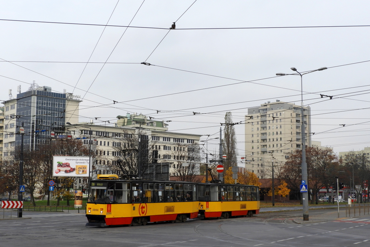 Варшава, Konstal 105N2k № 2044