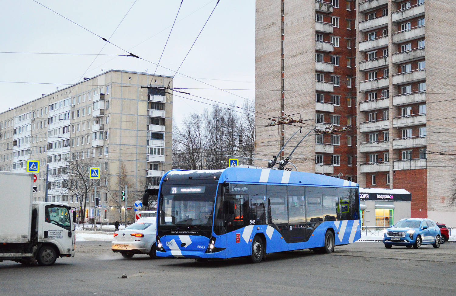 Санкт-Петербург, ВМЗ-5298.01 «Авангард» № 5043