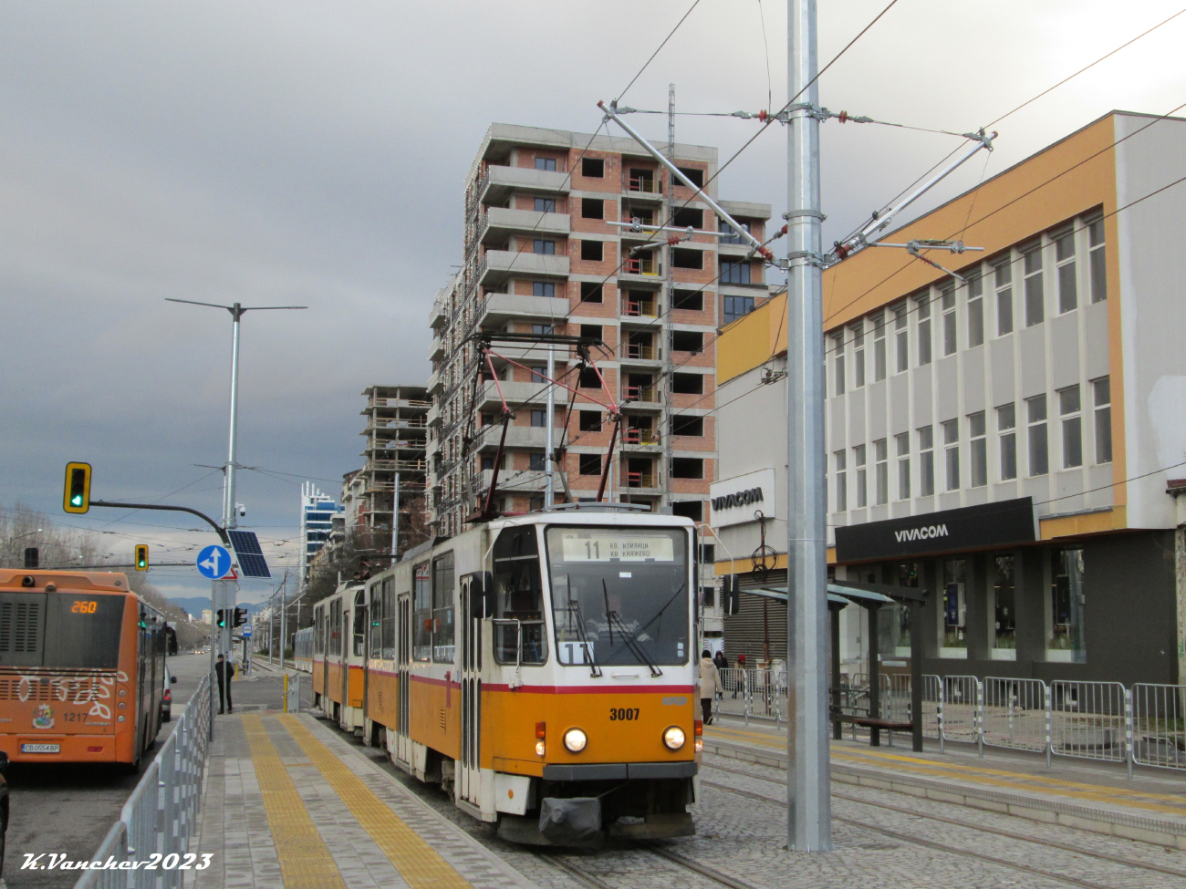 София, Tatra T6A2B № 3007