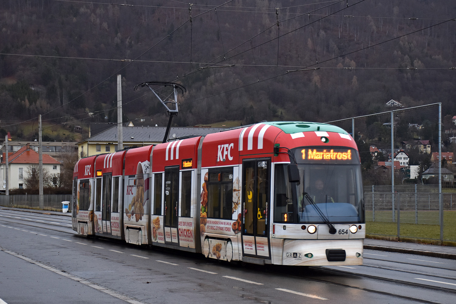 Грац, Bombardier Cityrunner № 654