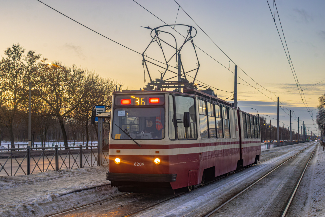 Санкт-Петербург, ЛВС-86К № 8209