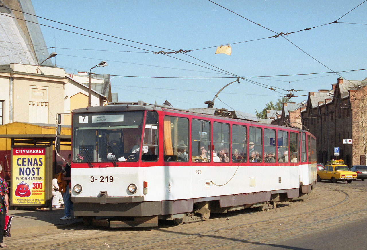 Рига, Tatra T6B5SU № 3-219