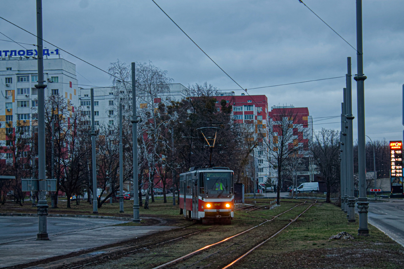 Харьков, Tatra T6A5 № 8747