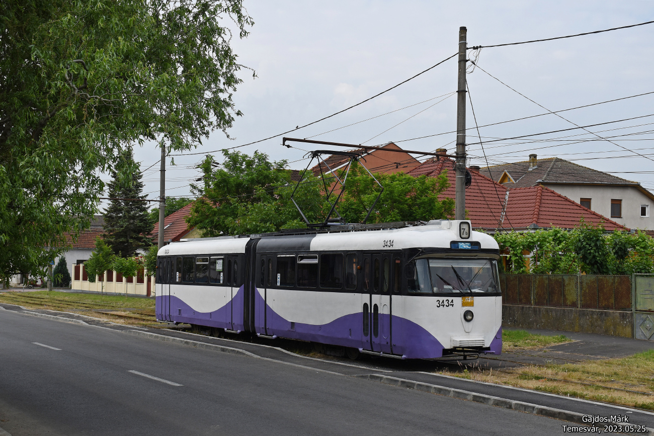 Тимишоара, Hansa GT4b № 3434 Тимишоара, Hansa GT4b № 3434