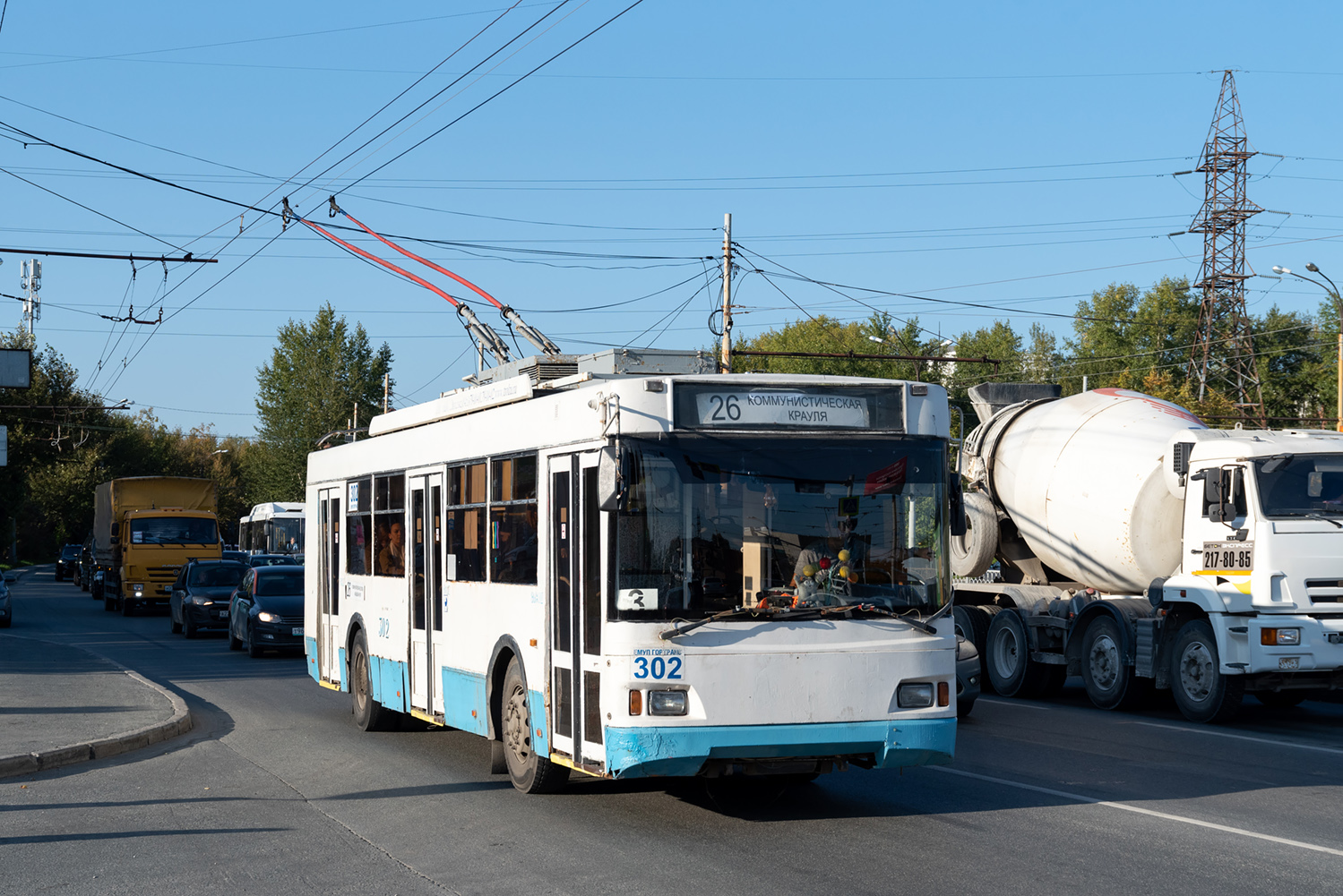 Екатеринбург, Тролза-5275.07 «Оптима» № 302
