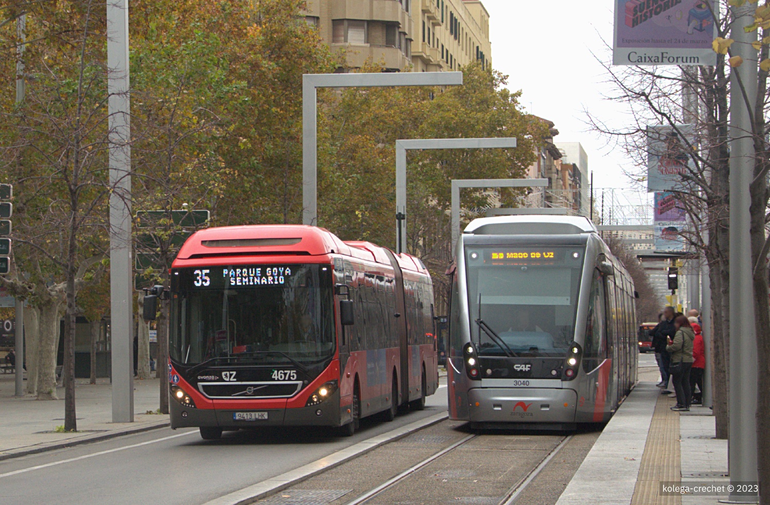 Сарагоса, CAF Urbos 3 № 3040
