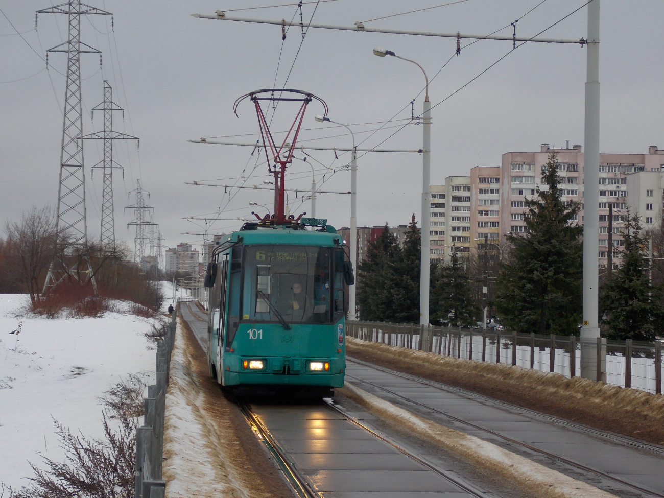 Минск, БКМ 60102 № 101 Минск, БКМ 60102 № 101