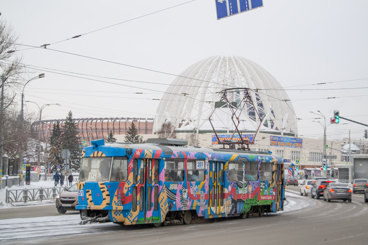 Екатеринбург, Tatra T3SU № 351