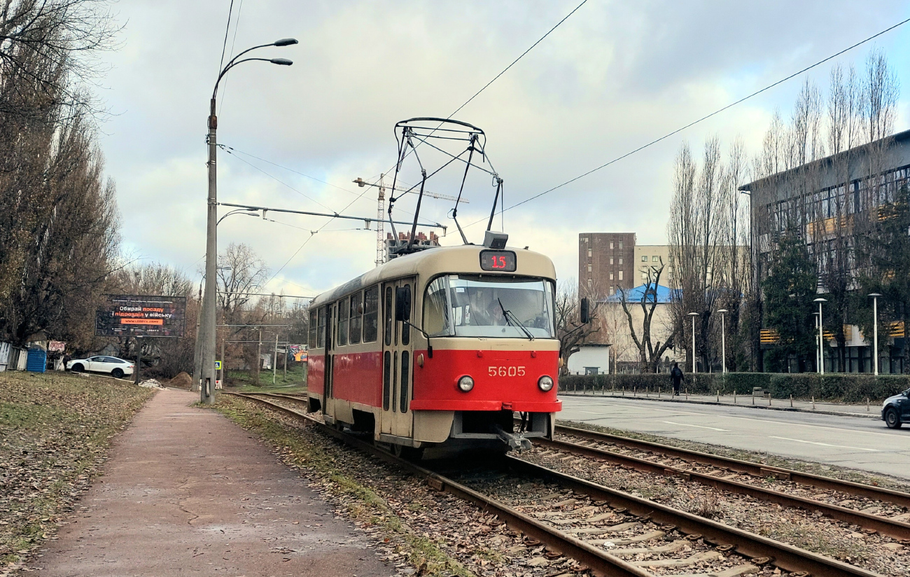 Kijiva, Tatra T3SU № 5605