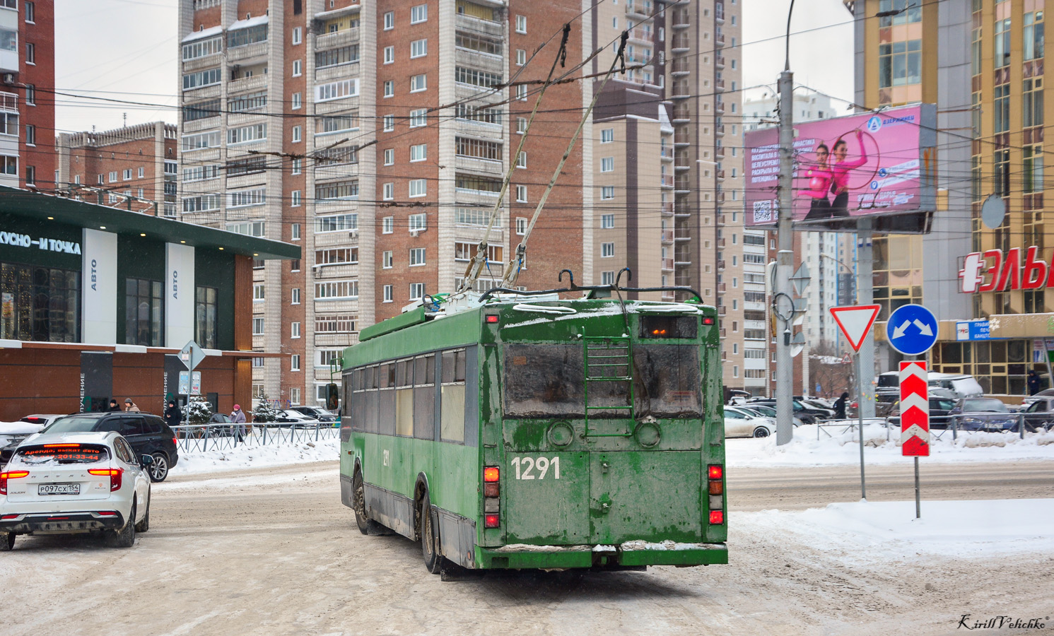 Новосибирск, Тролза-5275.05 «Оптима» № 1291