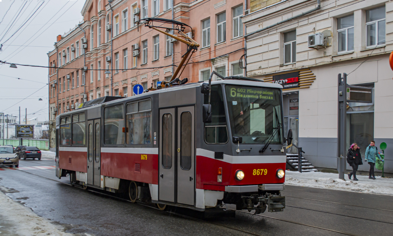 Харьков, Tatra T6A5 № 8679