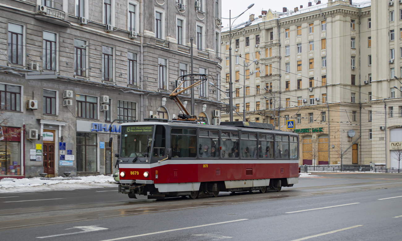 Харьков, Tatra T6A5 № 8679
