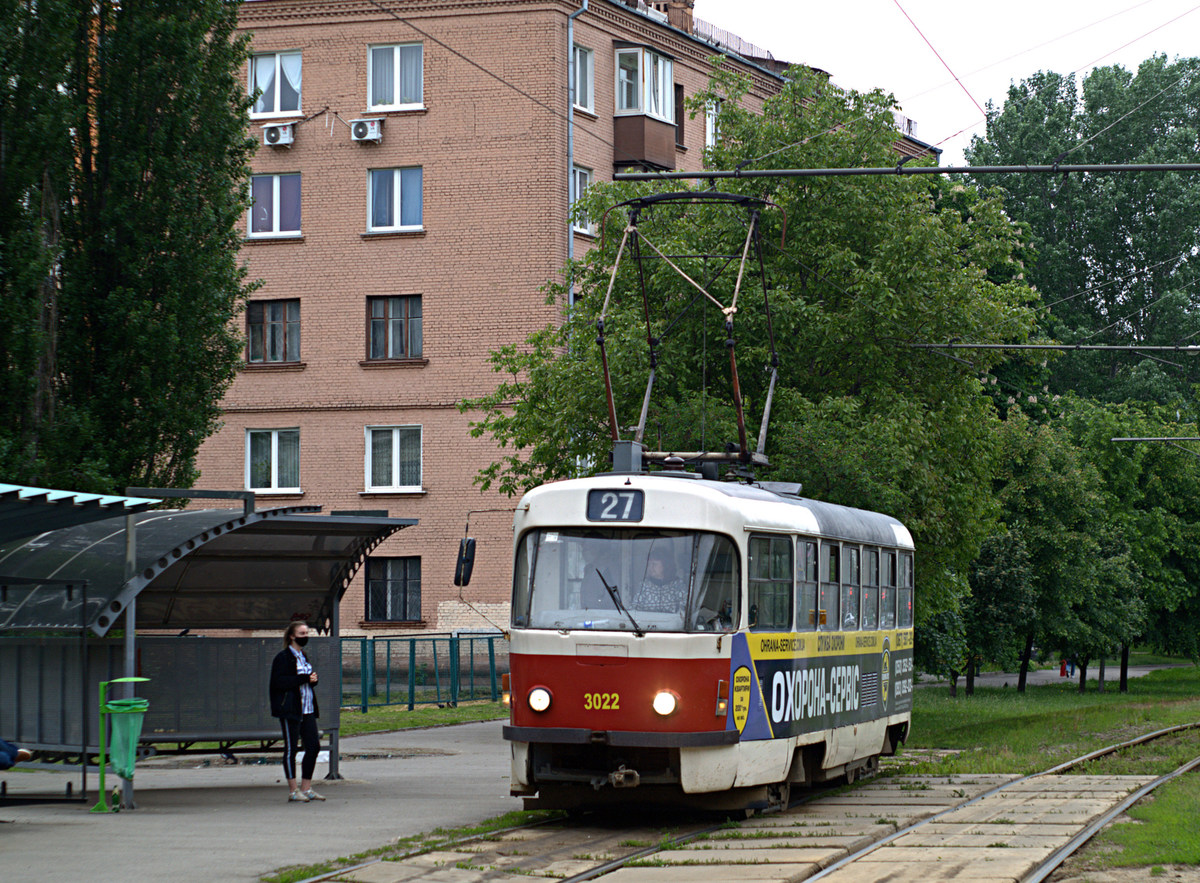 Харьков, Tatra T3SUCS № 3022