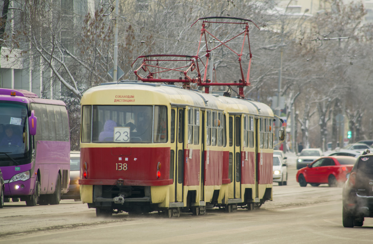 Екатеринбург, Tatra T3SU № 138