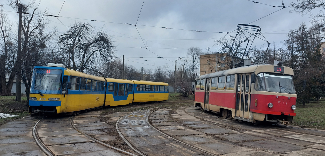 Киев, KT3UA № 409; Киев, Tatra T3SUCS № 5611