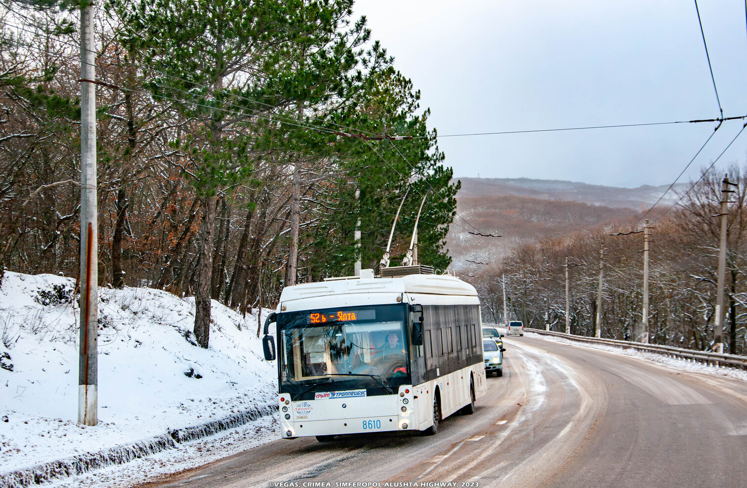 Крымский троллейбус, Тролза-5265.05 «Мегаполис» № 8610
