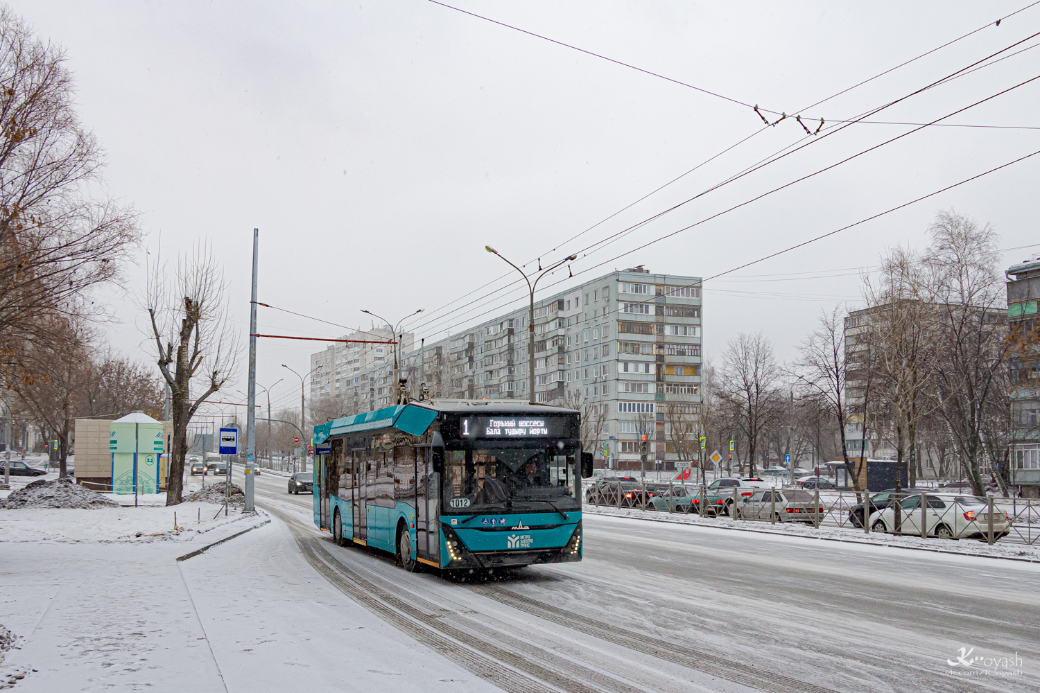 Казань, МАЗ-303Т22 № 1012