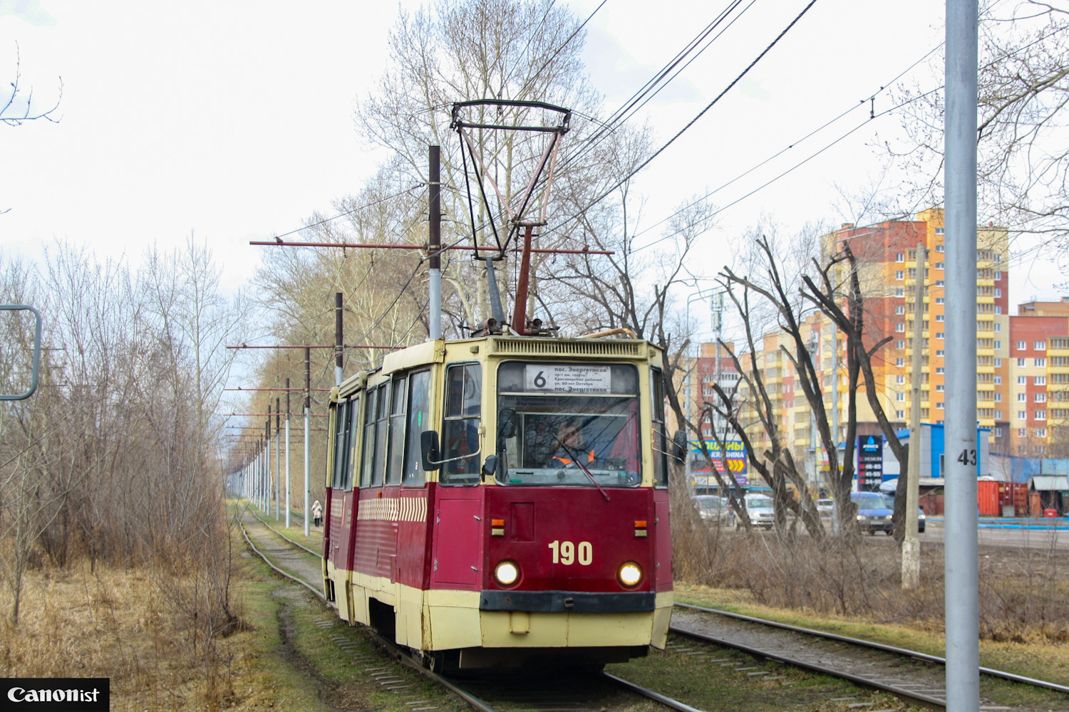 Красноярск, 71-605 (КТМ-5М3) № 190