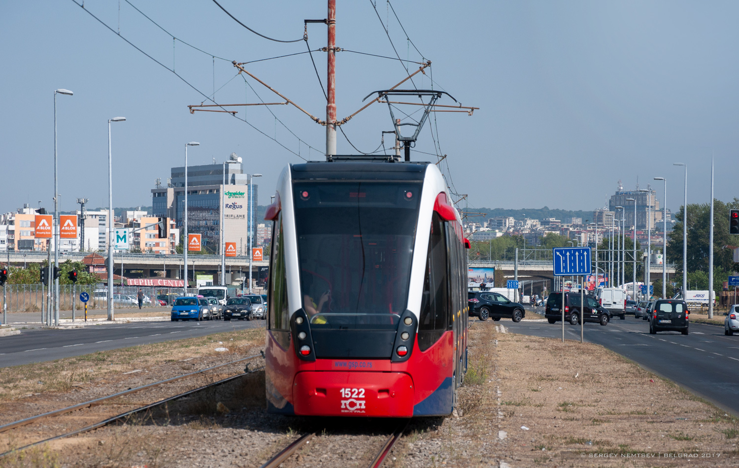 Belgrad, CAF Urbos 3 # 81522 (1522)