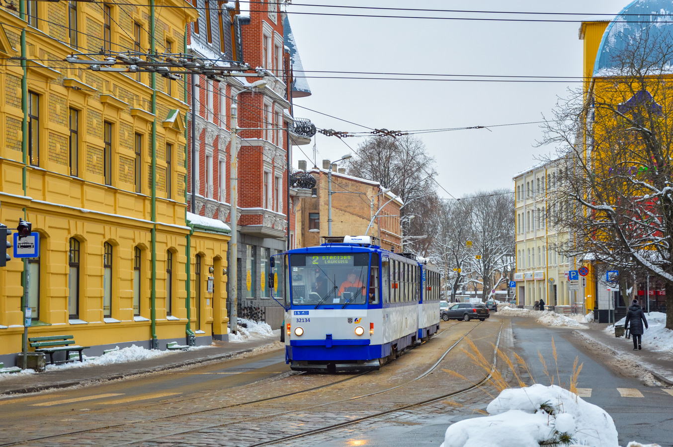 Рига, Tatra T6B5SU № 32134
