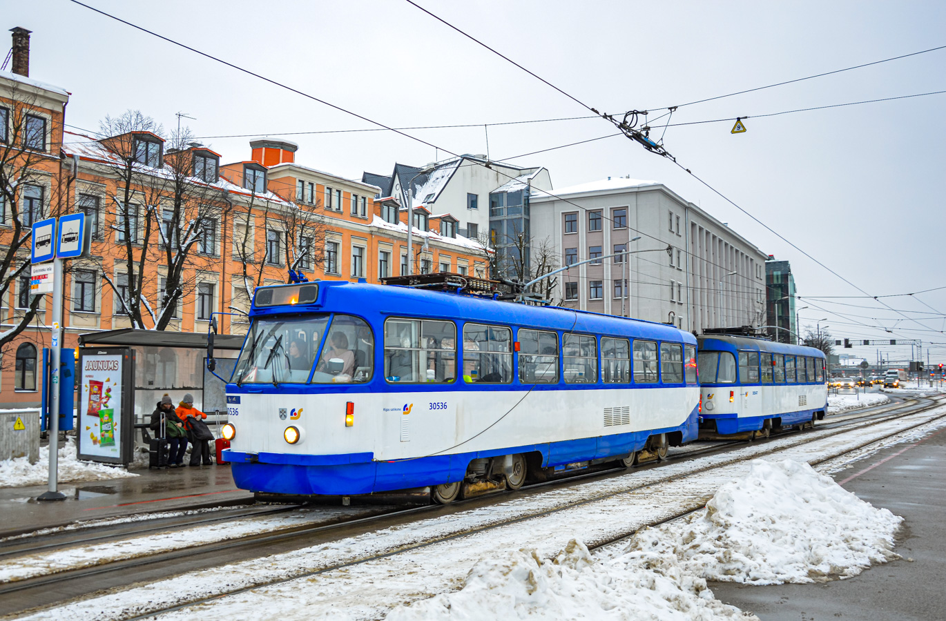 Рига, Tatra T3A № 30536