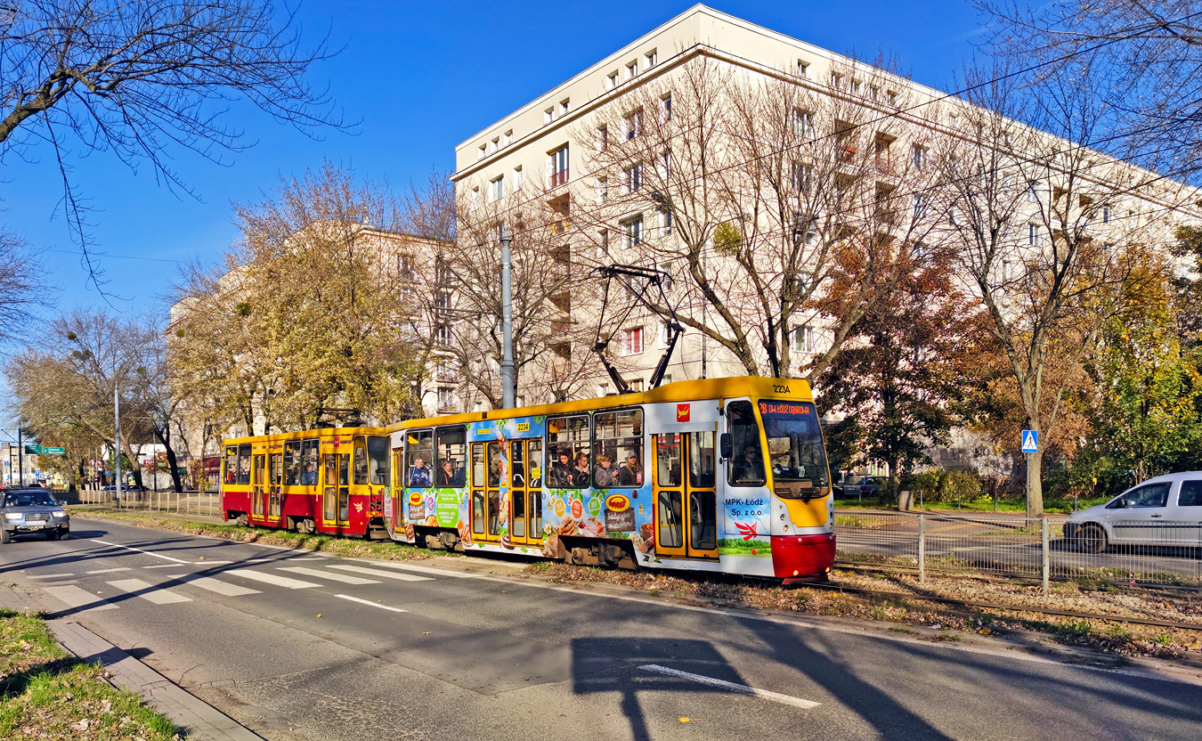 Лодзь, Konstal 805NaND № 2234