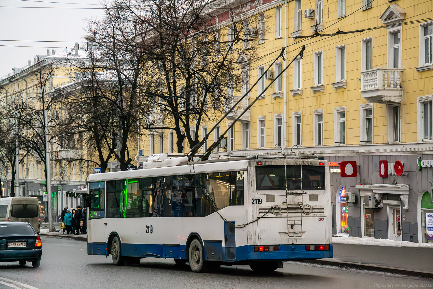 Уфа, НефАЗ-БТЗ 52765Р № 2119