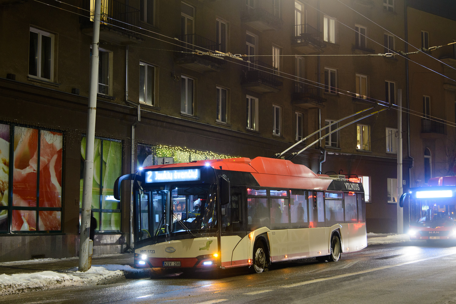 Viļņa, Solaris Trollino IV 12 Škoda № 1723